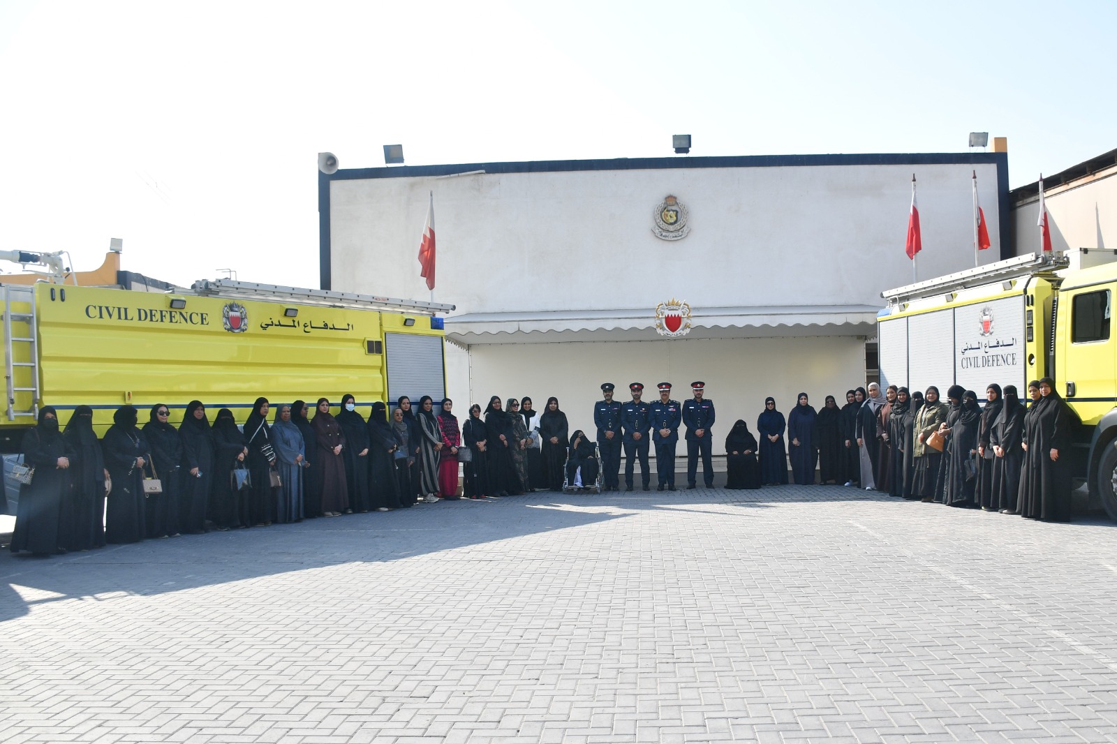 الإدارة العامة للدفاع المدني تنظم ورشة توعوية لربات المنازل بعنوان  «بيتي آمن» <